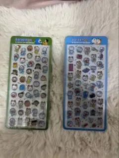 正規品　ドラえもん　3Dクリスタルステッカー　韓国限定　ドロップシール