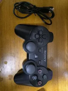 SONY PS3 ワイヤレスコントローラー 充電ケーブル付き