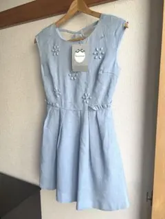 未使用級✨Rirandture♡ビジューミニワンピース♡S Rirandture（リランドチュール）の「ビジューミニワンピース