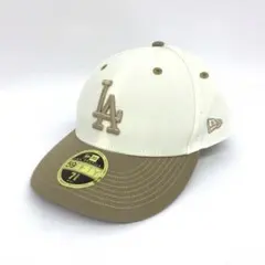 新品New Era 59FIFTY LAキャップ カーキ ベージュサイズ7