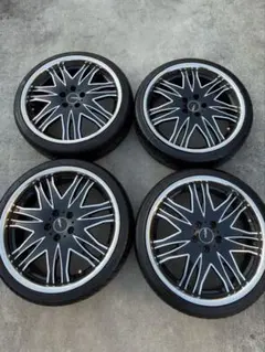 値下げ●ANHELO アネーロ 7J +53  5穴  215/40ZR18 4本● 値下げ○ANHELO アネーロ 7J +53 5穴 215/40ZR18 4本○