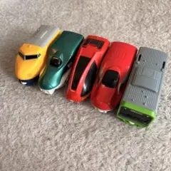 ハッピーセット プラレール 5台セット（0系ドクターイエロー・山手線他）