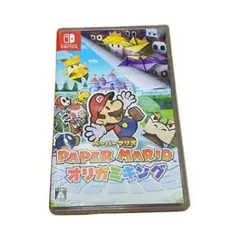 美品　ペーパーマリオ　オリガミキング　スイッチ　ソフトSwitch マリオ◎