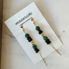 【クリップ イヤリング 】2点目-100円 ピアス 変更可 天然石 華奢チェーン