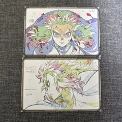 鬼滅の刃 DINING 無限列車 おすそ分けポストカード 2種2枚 煉獄杏寿郎