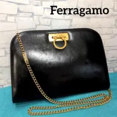 ♥美品♥フェラガモ Ferragamo ショルダーバック クラッチ ガンチーニのサムネイル