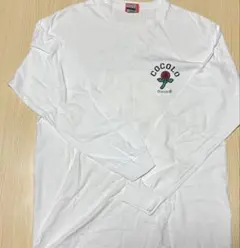 COCOLO BLAND ホワイト M 長袖カットソー