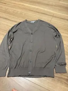 JOHN SMEDLEY カーディガン グレー Lサイズのサムネイル