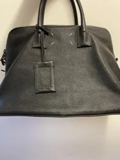 Maison Margiela 5AC レザーバッグ ブラック XLのサムネイル
