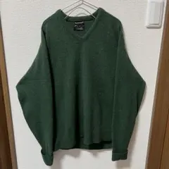 60s TOWNCRAFT ウールニット Vネック wool knit