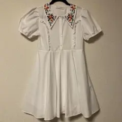 ZARA ホワイトワンピース キッズ 150
