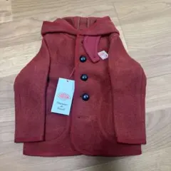 DANTON ジャケット　コート　赤　オレンジ