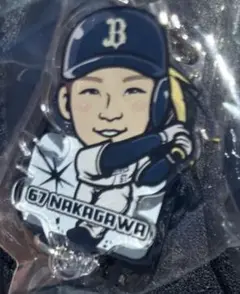 オリックスバファローズ　中川圭太　古田島成龍 アクリルキーホルダー　缶バッジ