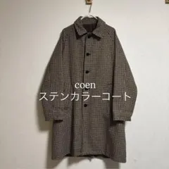 coen ステンカラーコート S