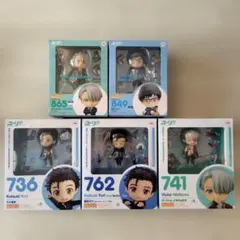 d*2様 ユーリ!!! on ICE フィギュアセット 5体