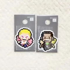 クロコダイル ドフラミンゴ ピクセルステッカー ONE PIECE