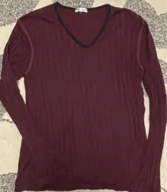 a.v.v Ｖネック　長袖Ｔシャツ