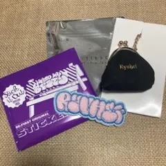 BEFIRST シークレットコインケース モコモコ刺しゅうステッカー リュウヘイ