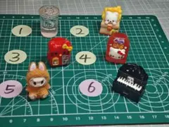 ミニチュアキャラクターセット