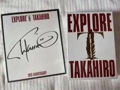 EXPLORE TAKAHIRO 10周年記念 サイン入り LDH JAPAN EXPLORE TAKAHIRO 3CD＋3Blu-ray サイン色紙付き 未開封品
