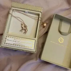 ドバイ ラクダ ネックレス 金