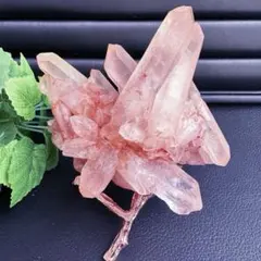 天然ローズクォーツ（Merkaba Crystals）B0604/YS/520 天然ローズクォーツ（Merkaba Crystals）B0604/YS/520 - メルカリ