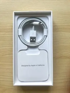 【純正品】iPhone 付属 Lightning - USBケーブル（未使用）