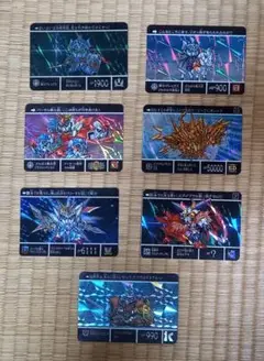 ④ガンダム　カードダス　アレックス　アルガス騎士団　スペリオルドラゴン等　7枚