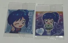 にふぉるめーしょん アイカツ　シールウエハース　霧矢あおい2枚セット