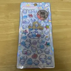 ぷくぷくあわわちゃん　光るジュエルプチドロップシール　ストーンつき