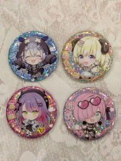 ホロライブ　常闇トワ　ライブグッズ　缶バッジ　30個　①a 常闇トワ 2nd album 缶バッジ 30個セット ライブグッズ・CDの会場販売が