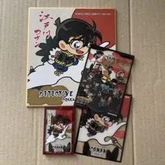 名探偵コナン 大阪城本陣 2026 江戸川コナン マグネット 色紙 ノベルティ