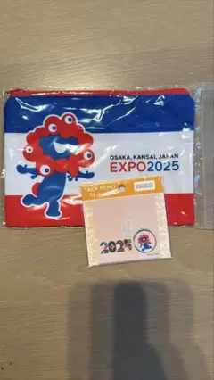 EXPO2025 ミャクミャク メモ&ポーチ　新品 大阪関西万博