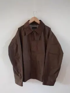 ユニクロ　ユーティリティショートブルゾン　M ブラウン　秋冬