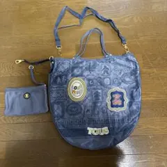 TOUS グレー トートバッグ & ポーチ セットのサムネイル