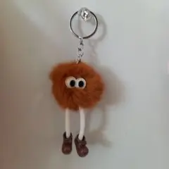 キーホルダー　もこもこキーホルダー
