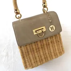 Vegan Leather-Trimmed Mini Tote Herliptoのサムネイル