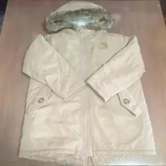 新品未使用　moujonjon ベージュ　モッズコート 110cm