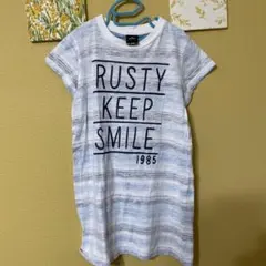 【RUSTY】半袖Tシャツ ワンピースのサムネイル