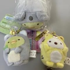 すみっコぐらし どうぶつえん ぶらさげぬいぐるみ ぺんぎん？ コアラ