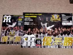 阪神タイガース2025リーグ優勝記念月刊タイガース未開封・非売品ポスターセット