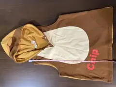 チップ キャラクターフード付きトレーナー 110