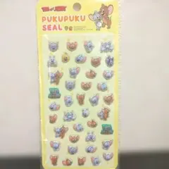 PUKUPUKU SEAL（ぷくぷくシール）トムとジェリー ♡