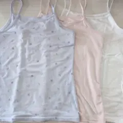 ユニクロ　AIRism キャミソール3色セット