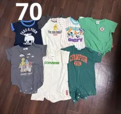 ロンパース まとめ売り ChampionやCONVERSEなど