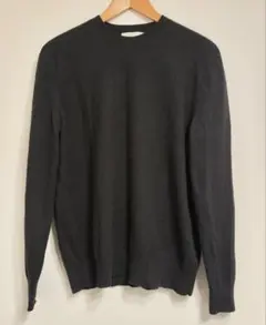 H&M EDITION ブラック カシミヤクルーネックセーター M