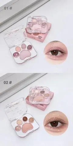 kakashow Cat Paw Eye Shadow Plate　02