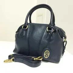 ほぼ未使用☆ HAMANO 2way フィオーレ ハンドバッグ ショルダーバッグ 