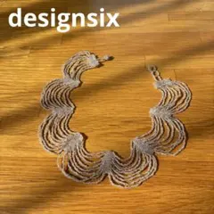 Designsix デザインシックス　ビーズ ネックレス