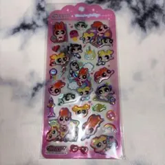 む*ン様 パワーパフガールズ ドロップジュエリーシール ぷっくりシール 公式